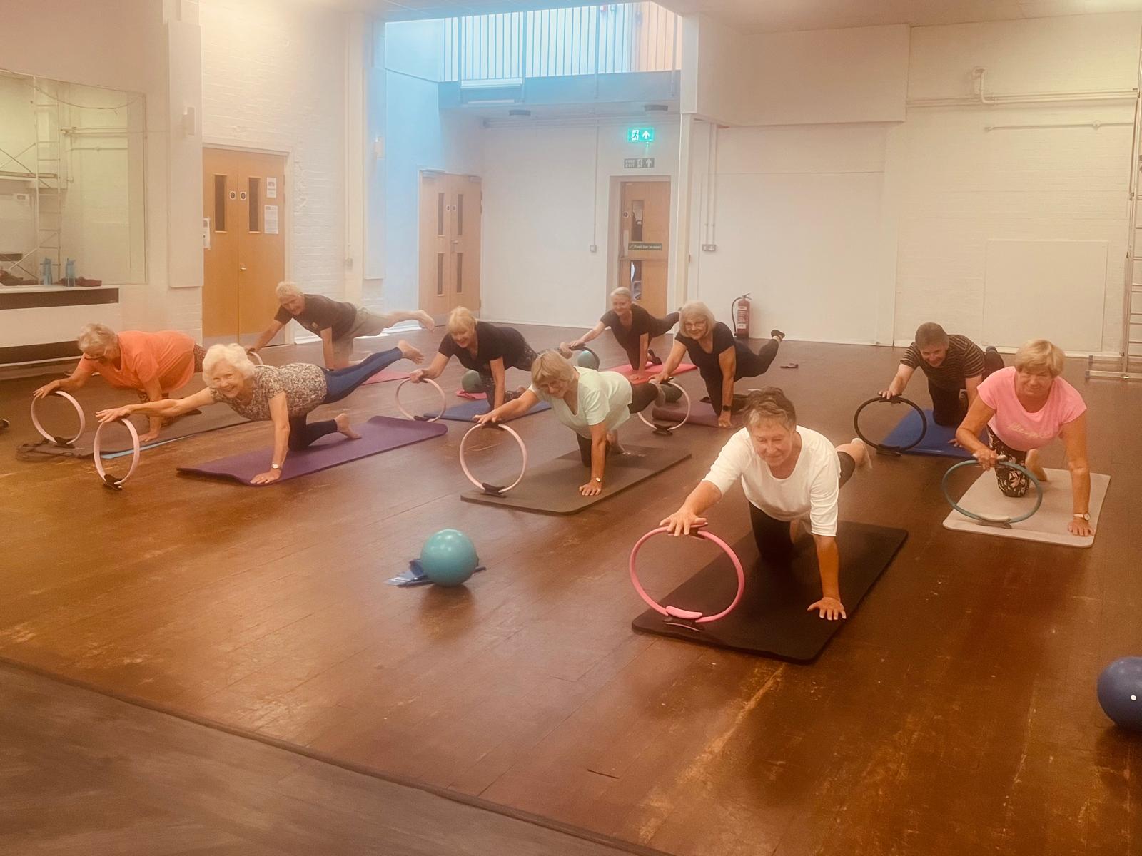 Julei Collins Pilates Mat Class